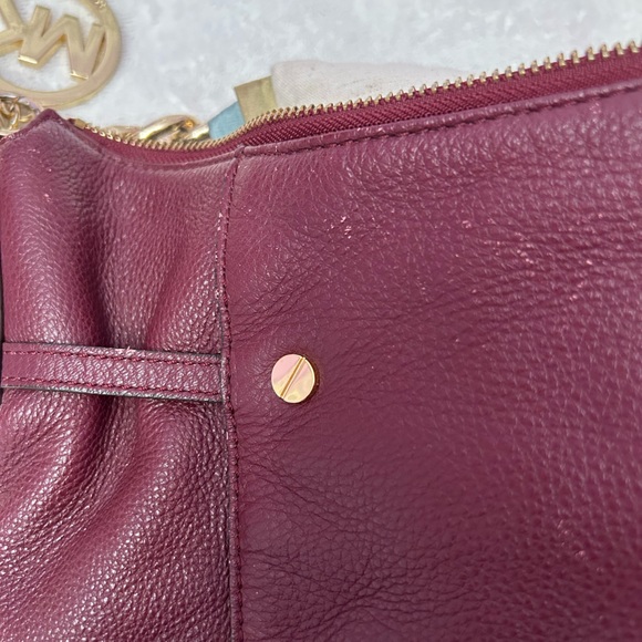 Michael Kors Handbag Burgundy color - Picture 7 of 11
